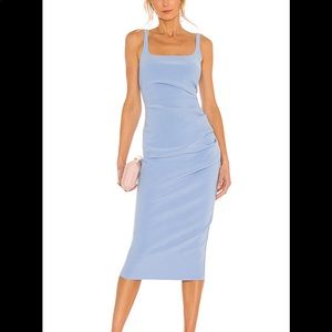 Bec & Bridge Hana Tuck Midi Dress